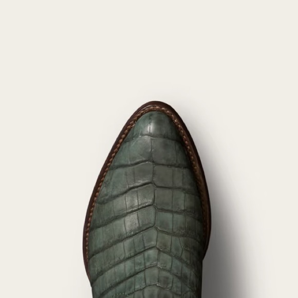 Tecovas The Abby by Kristopher Brock in Forest Green Crocodile Size 7 - Picture 9 of 11